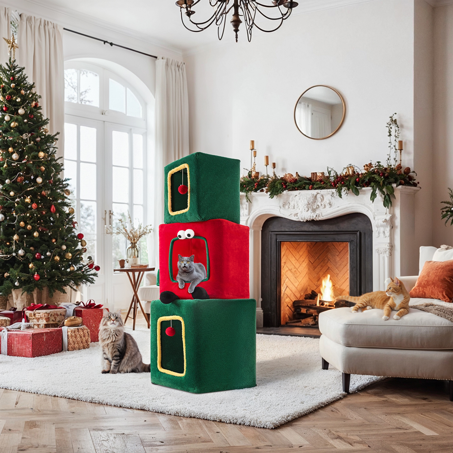 Sifurni Cat Tree and Tower Condo for Cats